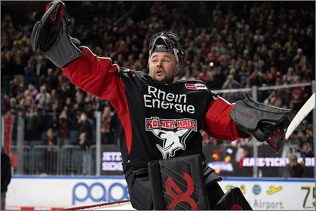 PENNY DEL; Koelner Haie-Duesseldorfer EG ; Koeln, 16.02.2025